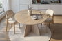 Hanah Home Mesa de Comedor Travertino